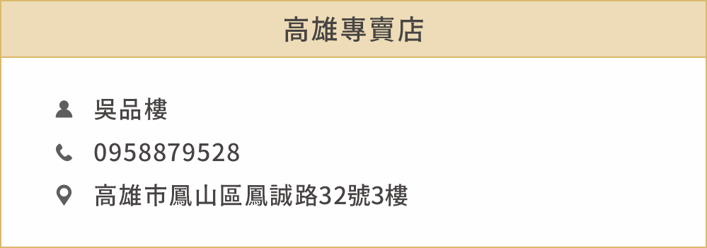 姓名：吳品樓 電話：0958879528 地址：高雄市鳳山區鳳誠路32號3樓